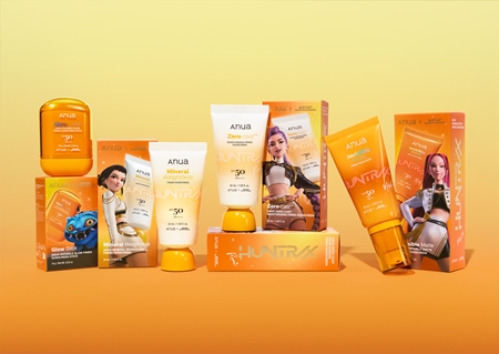 Anua K-Pop Demon Hunters Invisible Glow Finish Sunscreen Protective Moisturizing Stick with brightening effect