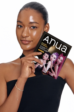 Anua K-Pop Demon Hunters Ceramide Barrier Collagen Mask glättende Stoffmaske mit Gel-Textur