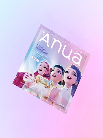 Anua K-Pop Demon Hunters Vita Brightening Collagen Mask Aufhellende Tuchmaske mit Kollagen