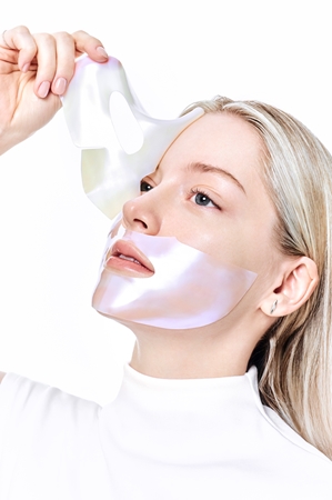 Anua K-Pop Demon Hunters Vita Brightening Collagen Mask Aufhellende Tuchmaske mit Kollagen