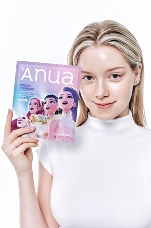 Anua K-Pop Demon Hunters Vita Brightening Collagen Mask Aufhellende Tuchmaske mit Kollagen