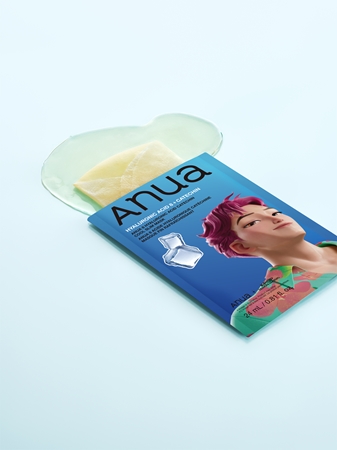 Anua K-Pop Demon Hunters Hyaluronic Acid 8 + Catechin Moisturising face sheet mask with cooling effect