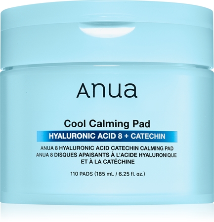 Anua 8 Hyaluronic Acid Catechin Calming Pad Beruhigungspads mit kühlender Wirkung