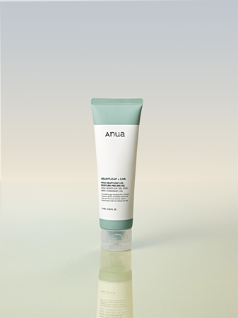 Anua Heartleaf LHA Moisture Peeling Gel jemný gelový peeling pro citlivou pleť se sklonem k akné