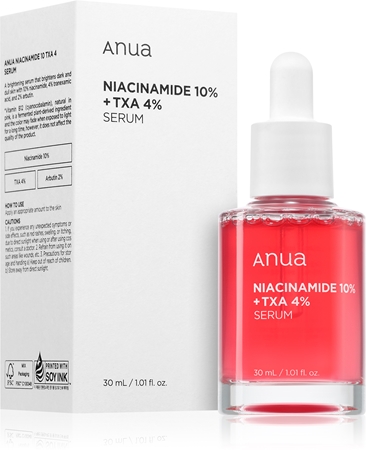 Anua Niacinamide 10% + TXA 4% Dark Spot Correcting Serum sérum illuminateur pour un teint unifié
