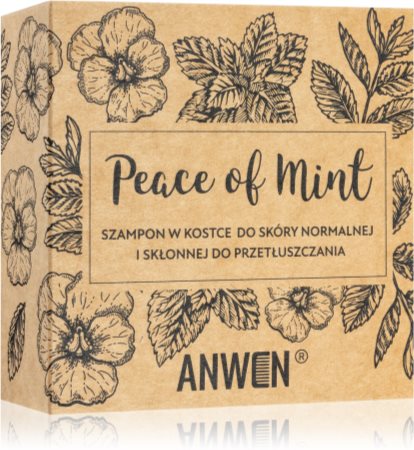 Anwen Peace of Mint Σαμπουάν σε μορφή μπάρας