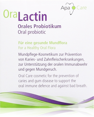 ApaCare OraLactin Oral Probioticum Preventive Care against tooth decay
