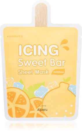 A´pieu Icing Sweet Bar Mask Hanrabong Máscara em folha com efeito iluminador