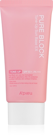 A´pieu Pure Block Aizsargājošs un tonējošs sejas krēms SPF 50+