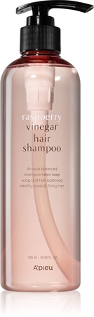 A´pieu Raspberry Vinegar ενυδατικό σαμπουάν για λιπαρό και ερεθισμένο δέρμα
