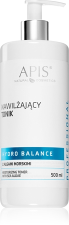 Apis Natural Cosmetics Hydro Balance Professional tónico hidratante com extratos de algas marítimas
