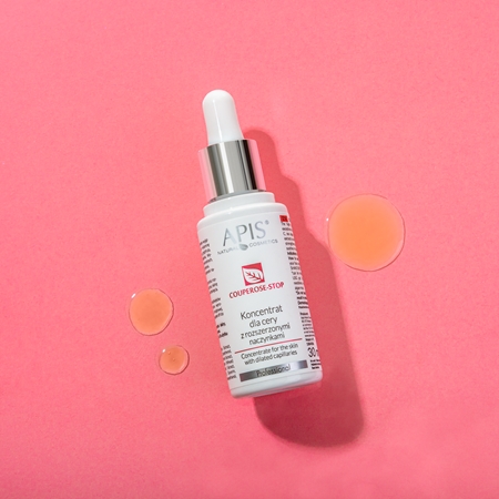 Apis Natural Cosmetics Couperose-Stop koncentrovaná starostlivosť pre citlivú pleť so sklonom k začervenaniu