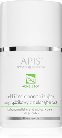 Apis Natural Cosmetics Acne-Stop Home TerApis lekki krem przeciwtrądzikowy regulujący produkcję sebum