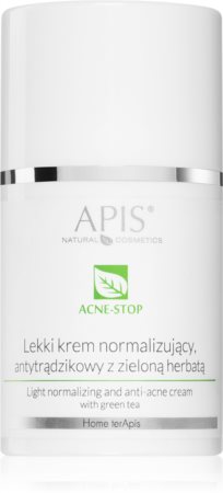 Apis Natural Cosmetics Acne-Stop Home TerApis lekki krem przeciwtrądzikowy regulujący produkcję sebum