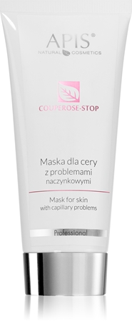 Apis Natural Cosmetics Couperose-Stop mascarilla cremosa suave para pieles sensibles con tendencia a las rojeces