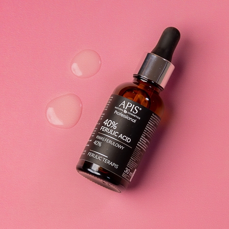 Apis Natural Cosmetics Professional 40% Ferulic Acid glättendes Peeling-Serum