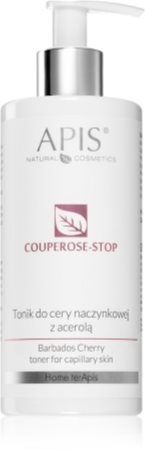 Apis Natural Cosmetics Couperose-Stop tónico hidratante para a pele sensível com tendência a aparecer com vermelhidão