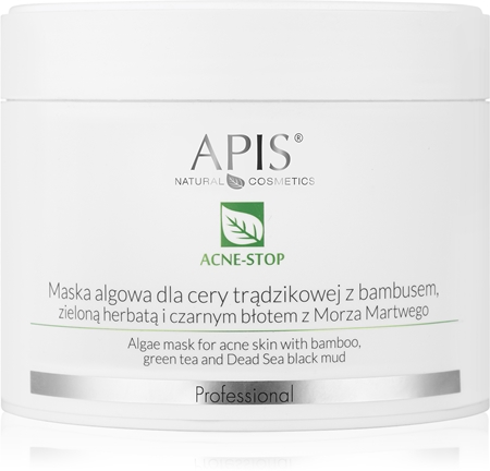 Apis Natural Cosmetics Acne-Stop Professional maschera detergente ed emolliente per pelli grasse con tendenza all'acne