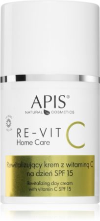 Apis Natural Cosmetics Re-Vit C Home Care crème légère hydratante SPF 15