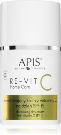 Apis Natural Cosmetics Re-Vit C Home Care hidratante leve SPF 15
