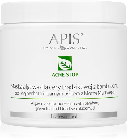 Apis Natural Cosmetics Acne-Stop Professional maschera detergente ed emolliente per pelli grasse con tendenza all'acne