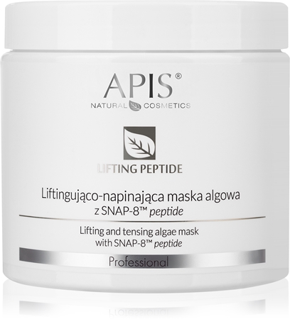 Apis Natural Cosmetics Lifting Peptide SNAP-8™ ujędrniająca maseczka przeciwzmarszczkowa z peptydami