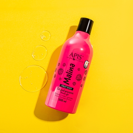 Apis Natural Cosmetics Fruit Shot Raspberry Shower Gel