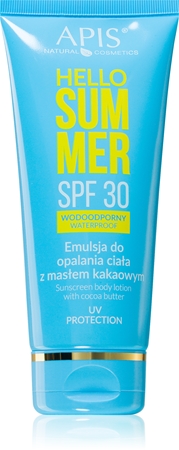 Apis Natural Cosmetics Hello Summer mleczko do opalania SPF 30