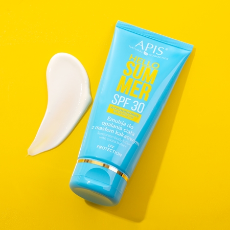 Apis Natural Cosmetics Hello Summer apsaugos nuo saulės kūno losjonas SPF 30