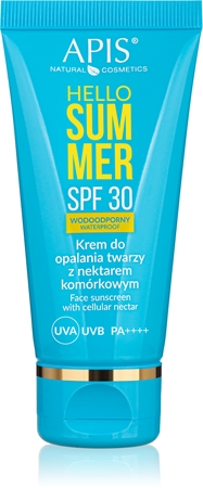 Apis Natural Cosmetics Hello Summer Päevituskreem näole SPF 30