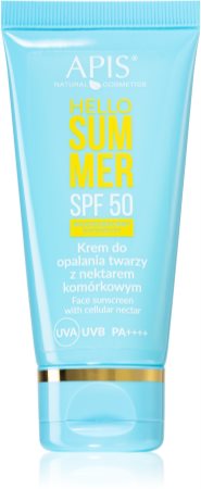 Apis Natural Cosmetics Hello Summer crema solar facial SPF 50