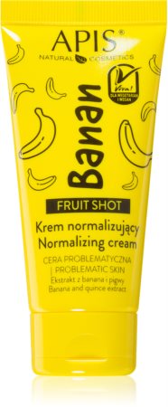 Apis Natural Cosmetics Fruit Shot Banana Päeva- ja öökreem probleemsele nahale