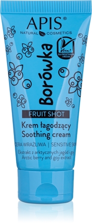 Apis Natural Cosmetics Fruit Shot Blueberry Rahustav ja niisutav kreem