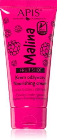 Apis Natural Cosmetics Fruit Shot Raspberry Nærende creme til tør hud