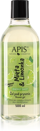 Apis Natural Cosmetics Energy Shot Mint & Lime energetyzujący żel pod prysznic