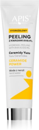 Apis Natural Cosmetics Ceramide Power розгладжуючий гель - пілінг з AHA