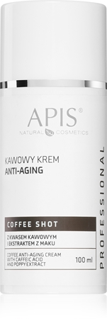 Apis Natural Cosmetics Coffee Shot зміцнюючий та розгладжуючий крем з екстрактом кави
