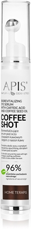 Apis Natural Cosmetics Coffee Shot rozjasňující oční sérum s výtažky z kávy