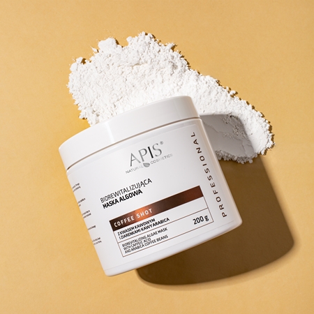 Apis Natural Cosmetics Coffee Shot revitalizační maska s výtažky z kávy