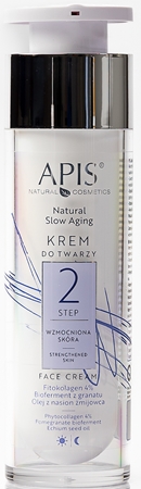 Apis Natural Cosmetics Slow Aging Step 2 creme reafirmante e de suavização