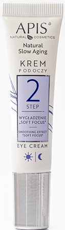 Apis Natural Cosmetics Slow Aging Step 2 kisimító szemkörnyékápoló gél
