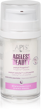 Apis Natural Cosmetics Ageless Beauty éjszakai krémes maszk
