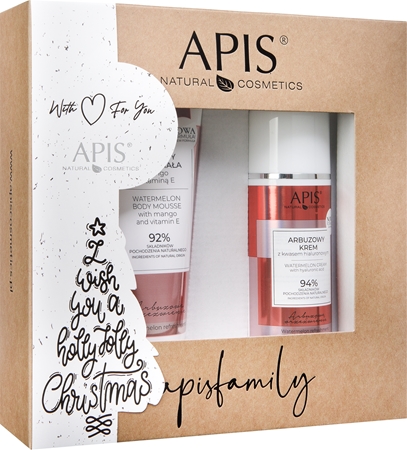 Apis Natural Cosmetics Watermelon Refreshment dárková sada na tělo a obličej