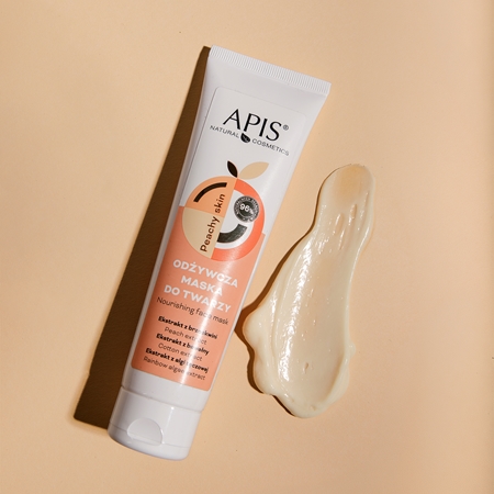 Apis Natural Cosmetics Peachy Skin Face Mask with nourishing effect