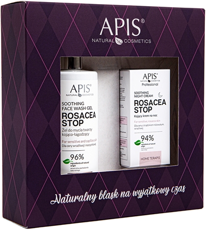 Apis Natural Cosmetics Rosacea-Stop Gift Set against redness