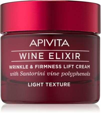 Apivita Wine Elixir Santorini Vine lehký protivráskový krém se zpevňujícím účinkem