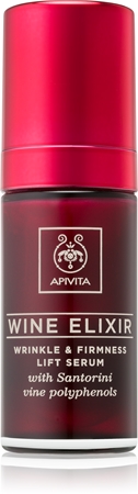 Apivita Wine Elixir Santorini Vine Antifalten Serum mit festigender Wirkung