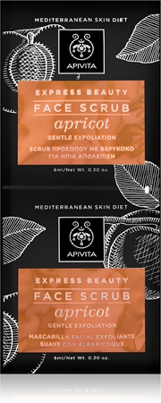 Apivita Express Beauty Apricot peeling delicat