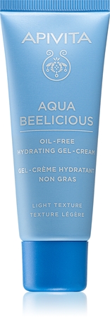 Apivita Aqua Beelicious Oil-Free Hydrating Gel-Cream Ligth зволожуючий крем-гель не містить олії