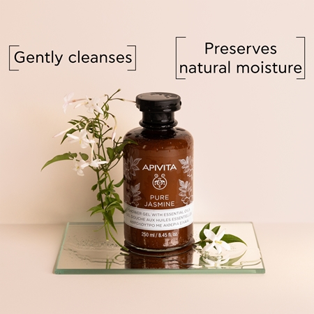 Apivita Pure Jasmine Shower Gel hydratační sprchový gel s esenciálními oleji